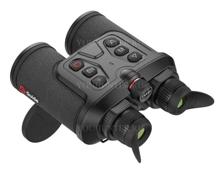 Тепловизионный бинокль Guide TN450 (400х300, 50мм, лазерный дальномер)
