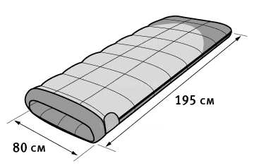 ALEXIKA Мешок спальный SIBERIA