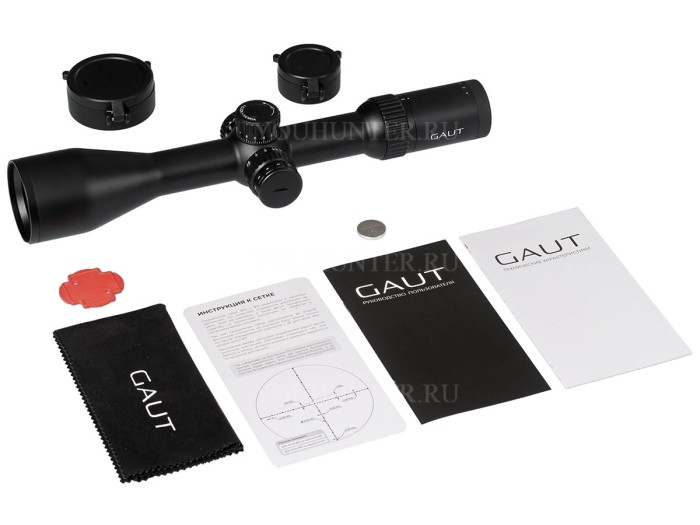 Оптический прицел GAUT Obsidian 2-16x50 SF сетка 31 (Half MD)