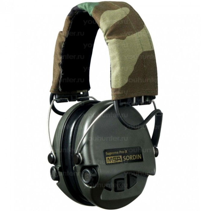 Активные наушники MSA Sordin Supreme Pro-X Khaki-MultiCam
