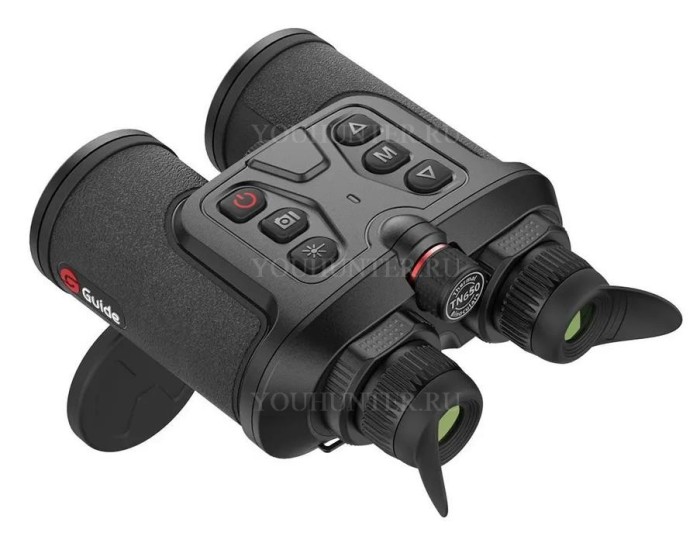 Тепловизионный бинокль Guide TN650 (640х480, 50мм,лазерный дальномер)