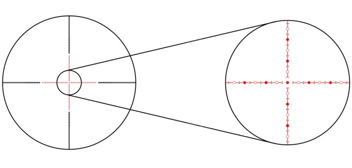 Оптический прицел GAUT Obsidian 3-24x56 SF сетка 31 (Half MD)