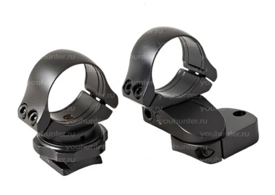 Поворотные кольца MAKlassic 26мм на раздельных основаниях на Benelli Argo/ Browning Bar II (1022-26003)
