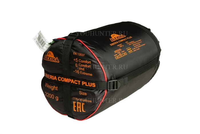ALEXIKA Мешок спальный SIBERIA Compact Plus