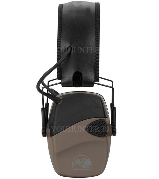 Наушники активные ShotTime 32 NRR 22dB кожа Tan