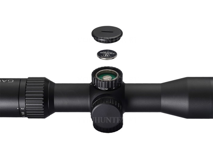 Оптический прицел Gaut Amber 2-8x36 сетка 27 (Mil-Dot) подсветка