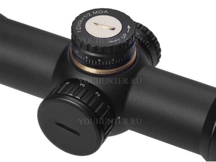 Оптический прицел Gaut Amber 2-8x36 сетка 27 (Mil-Dot) подсветка