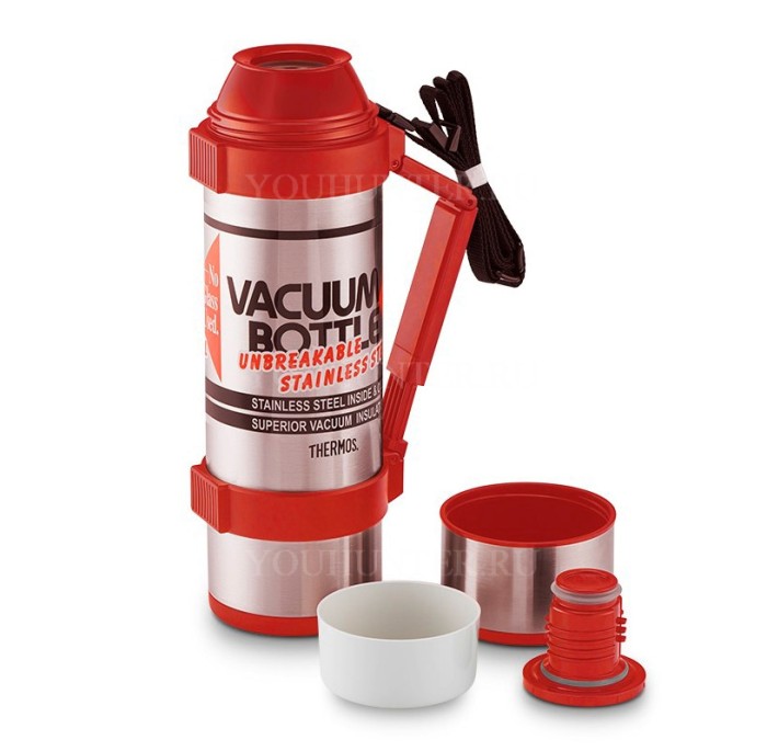 Термос для напитков THERMOS NCB-12B Rocket Bottle 1.2L складная ручка