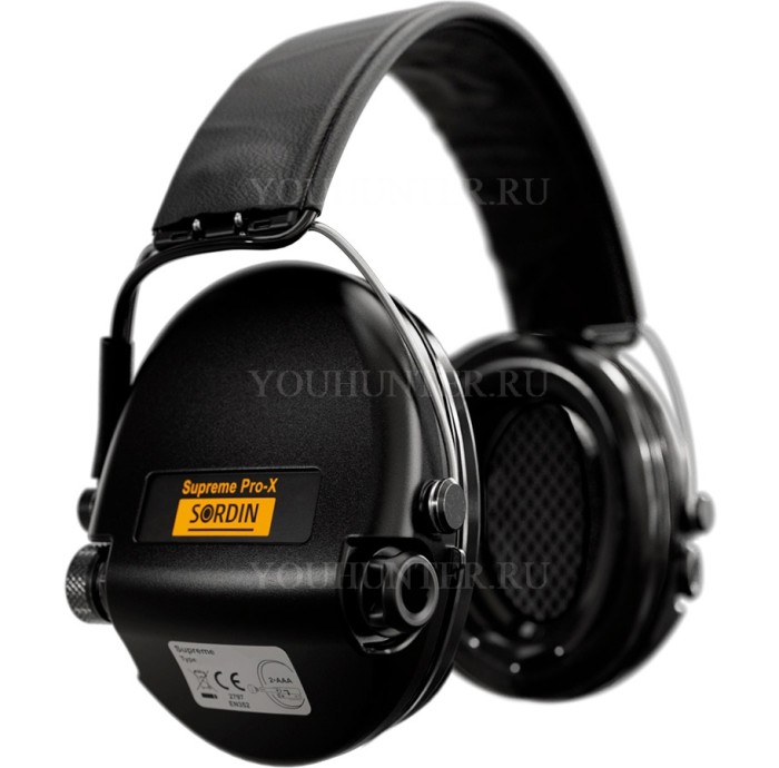 Активные наушники MSA Sordin Supreme Pro-X Black