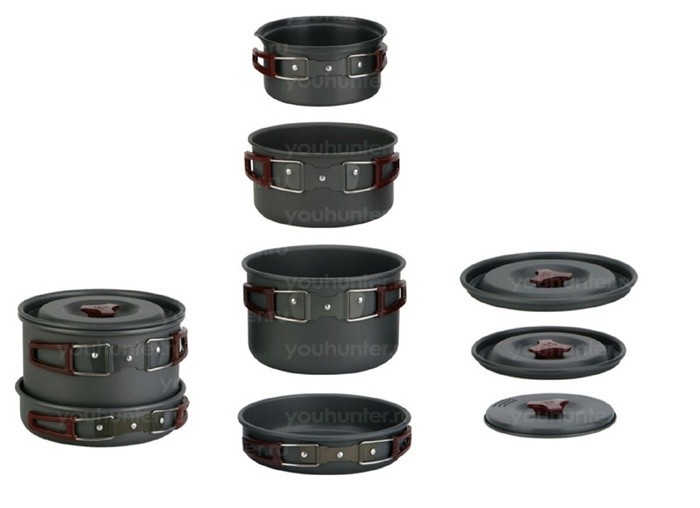 Набор портативной посуды FIRE-MAPLE FMC-206 на 4-5 чел.