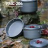 Набор портативной посуды FIRE-MAPLE FMC-206 на 4-5 чел.