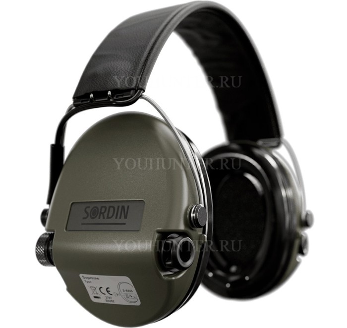 Активные наушники MSA Sordin Supreme Pro Black