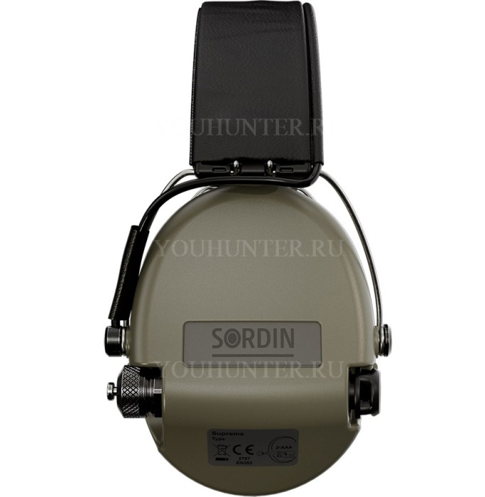 Активные наушники MSA Sordin Supreme Pro Black