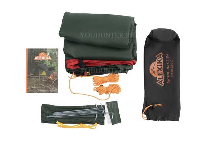 ALEXIKA Тент TARP 3M X 32M TARP 3M X 32M green