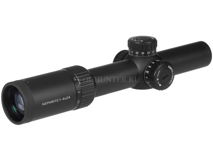 Оптический прицел Gaut Nephrite 1-4x24 сетка 60 подсветка