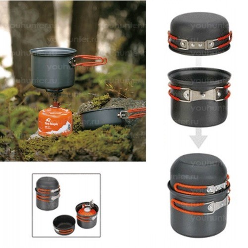 Набор портативной посуды FIRE-MAPLE FMC-207 на 1 чел.