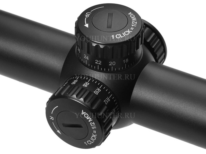 Оптический прицел Gaut Nephrite 1-4x24 сетка 92 подсветка