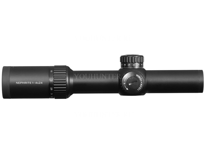 Оптический прицел Gaut Nephrite 1-4x24 сетка 92 подсветка