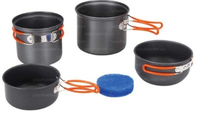 Набор портативной посуды FIRE-MAPLE FMC-208 на 2-3 чел.