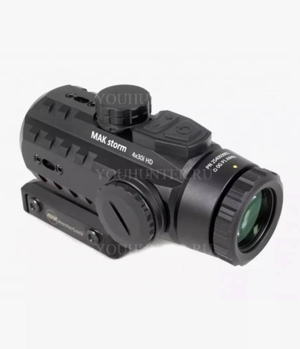 Призматический прицел MAKstorm 4x30i HD (кронштейн MAKmasterLock) (254003001/ML)