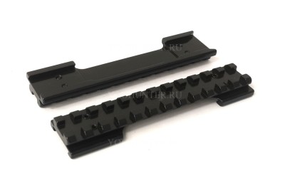 Планка Rusan Picatinny CZ 550/601 ZKK (short L=125) left/right 010-14-SA-LR