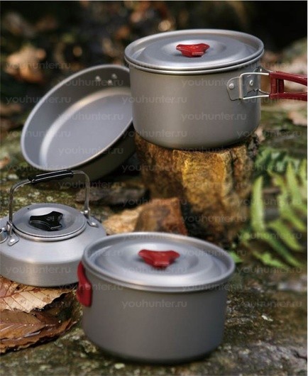 Набор портативной посуды FIRE-MAPLE FMC-209 на 4-5 чел.