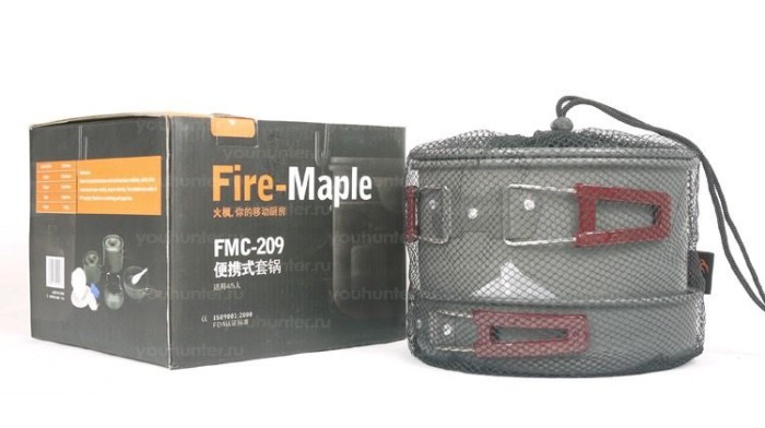 Набор портативной посуды FIRE-MAPLE FMC-209 на 4-5 чел.