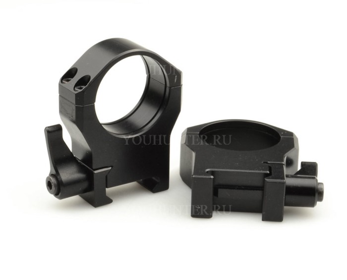 Быстросъемные кольца Luman Precision 30мм на weaver алюминий