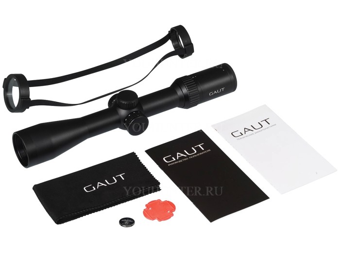 Оптический прицел Gaut Nephrite 3-12x42 сетка 74 подсветка