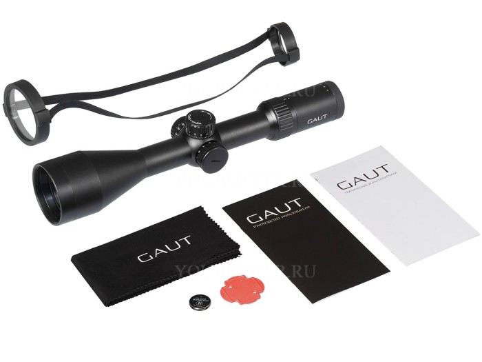 Оптический прицел Gaut Nephrite 3-12x56 сетка 61 (Half MD) подсветка
