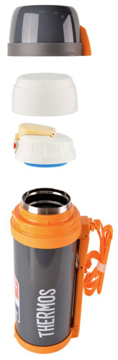 Термос универсальный THERMOS FDH-2005 Grey 2.0L складная ручка серый