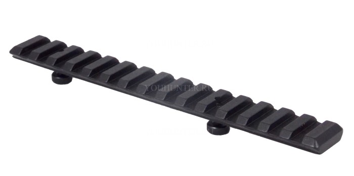 Планка Picatinny для быстросъемный кронштейнов МАК на MAK FLEX 2460-50160 (длина 160мм)