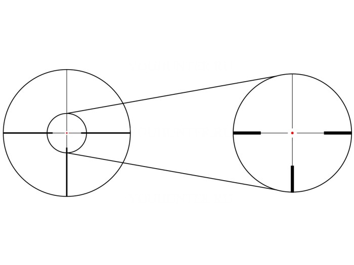 Оптический прицел Gaut Nephrite 3-9x42 сетка 32 подсветка