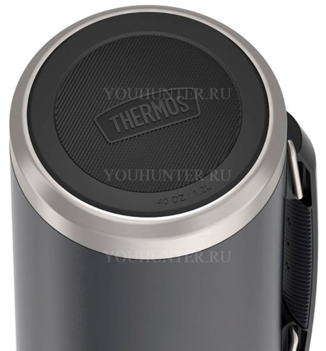 Термос для напитков THERMOS IS-210 GT 1.2L складная ручка чёрный