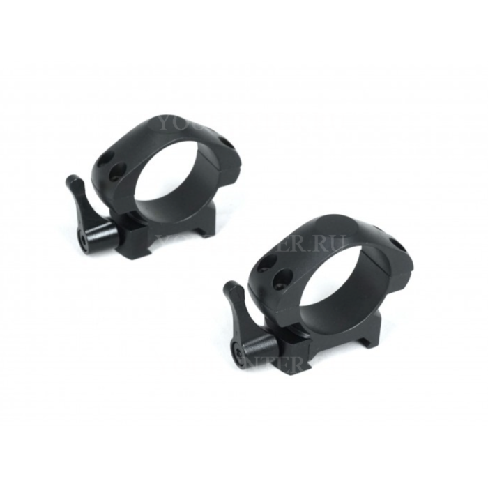 Кольца Arkon 30мм быстросъемные на weaver стальные низкие
