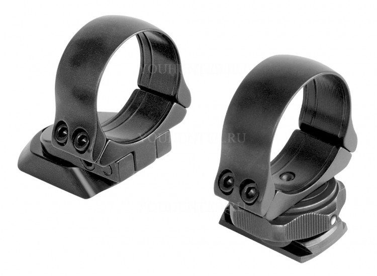 Поворотные кольца MAKlassic 30мм на раздельных основаниях на Remington 700 (1022-30012)