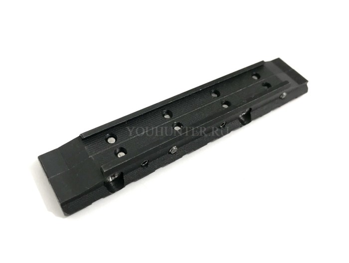 Планка Вивер на Ласточкин хвост 11мм ЭТМИ-033