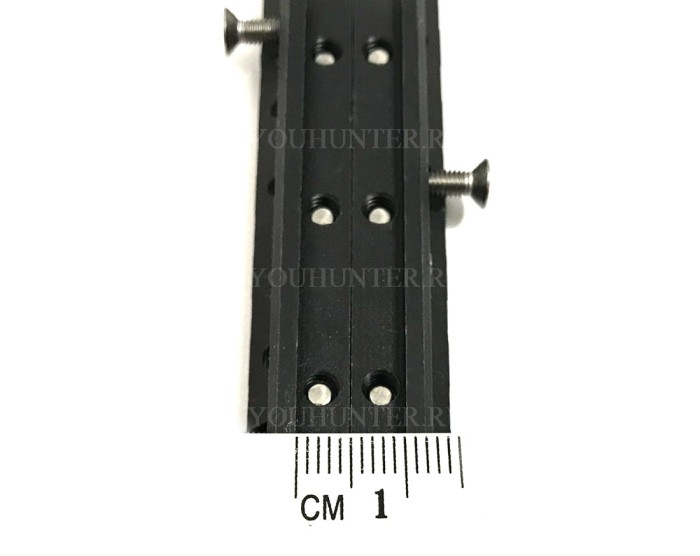 Планка Вивер на Ласточкин хвост 11мм ЭТМИ-033