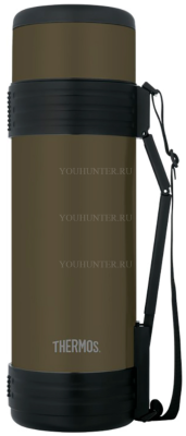 Термос для напитков THERMOS NCD-1000 AG 1.0L нержавеющая сталь складная ручка хаки