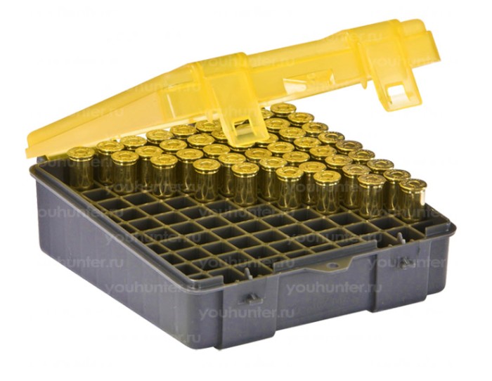 Коробка Plano 100 патронов кал. 357Mag, 38Special, 38S&W