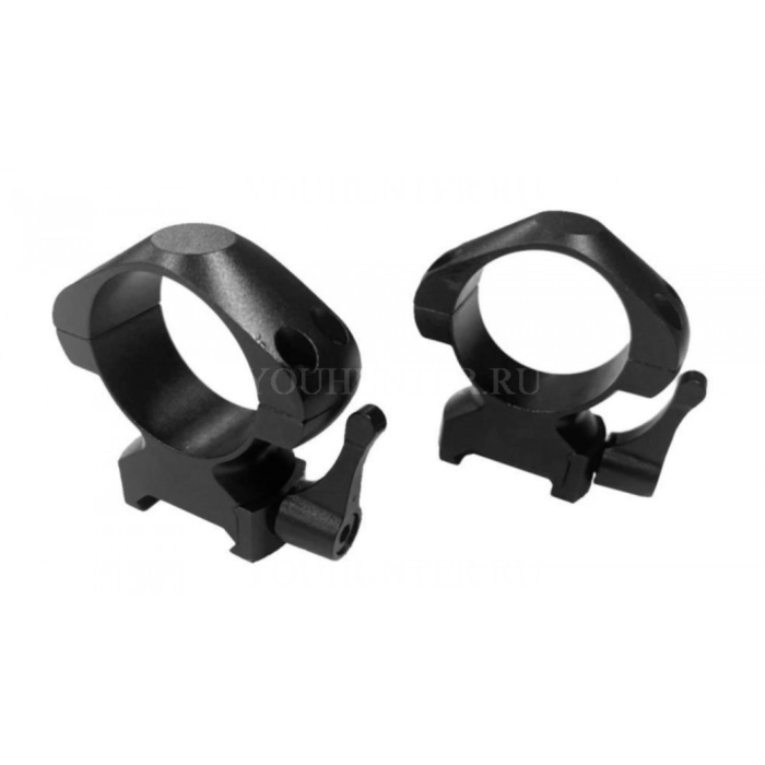 Кольца Arkon 30мм быстросъемные на weaver стальные высокие