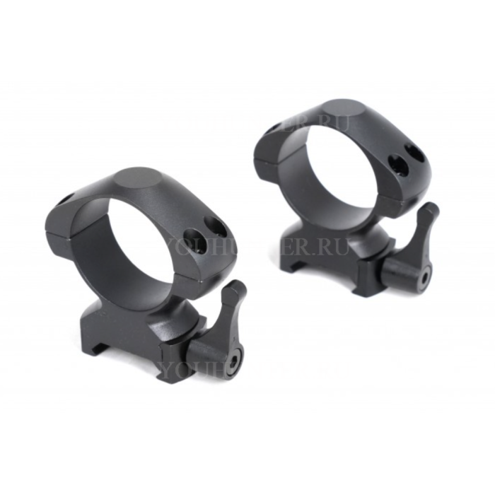 Кольца Arkon 30мм быстросъемные на weaver стальные высокие