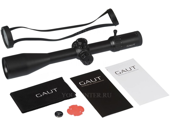 Оптический прицел Gaut Nephrite 6-24x50 SF сетка 61 (Half MD) подсветка