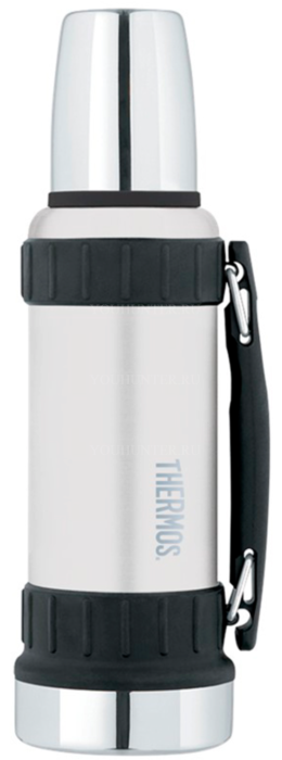 Термос для напитков THERMOS WORK 2520 WH 1.2L нержавеющая сталь складная ручка белый