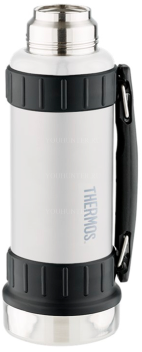 Термос для напитков THERMOS WORK 2520 WH 1.2L нержавеющая сталь складная ручка белый