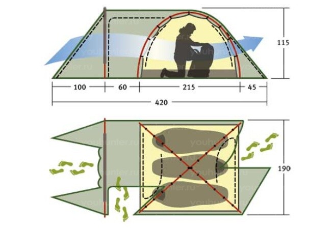 Палатка ALEXIKA TOWER 3