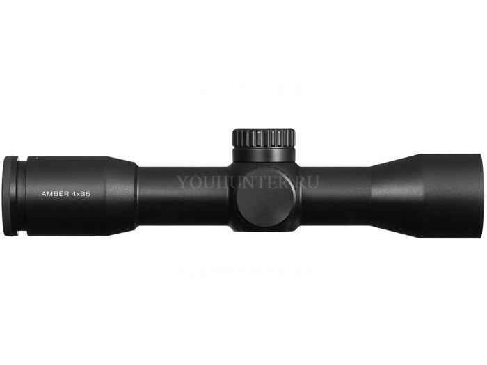 Оптический прицел Gaut Amber 4x36 сетка 27 (Mil-Dot) подсветка красная