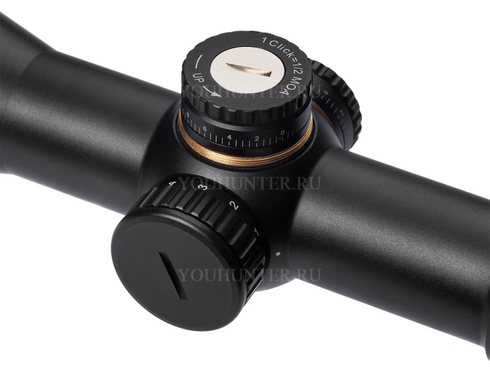 Оптический прицел Gaut Amber 4x36 сетка 27 (Mil-Dot) подсветка красная