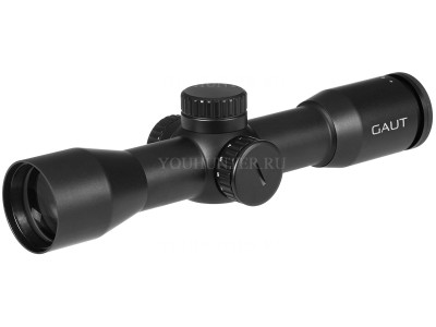 Оптический прицел Gaut Amber 4x36 сетка 27 (Mil-Dot) подсветка красная