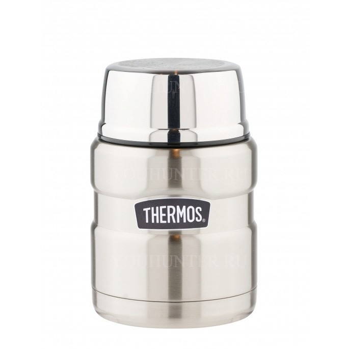 Термос для еды THERMOS King 0,47 литра стальной (SK3000-SBK)